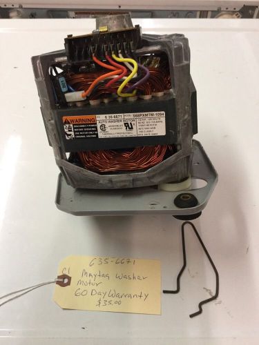 635-6671 maytag washer motor. 60 day warranty. fast shipping. for sale
