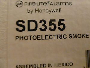 Honeywell firelite sd355 photoelectric addressable smoke detector for sale