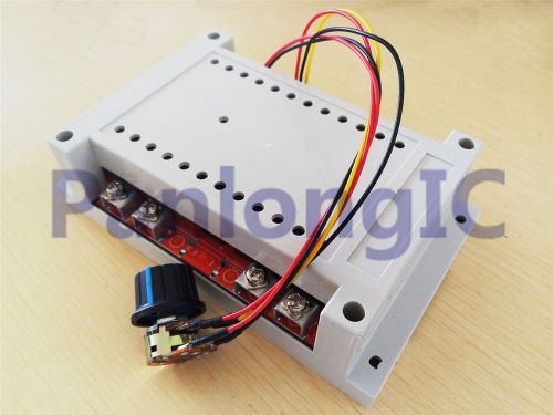 10-50V 60A 3000W DC Motor Speed Control PWM HHO RC Controller 12V 24V 48V + Case