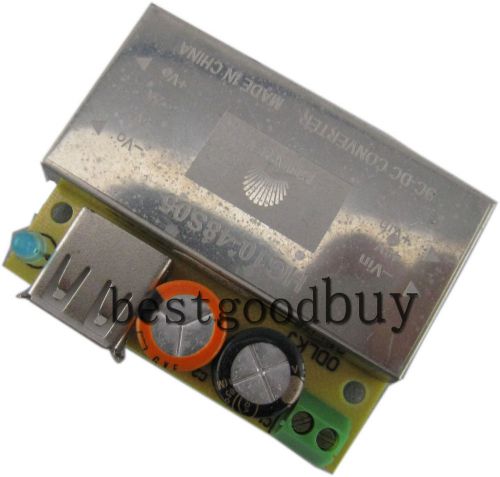 Dc to dc 30-63v to 5v 2a car isolated power supply usb charging board converter for sale