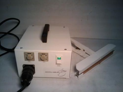 Accu-Seal 15-132S Manual Impulse Heat Sealer With Heat and Cool Timer Controller