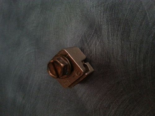 LOT 10 COPPER GROUNDING CONNECTOR SI-2170 AWG SOLID 6