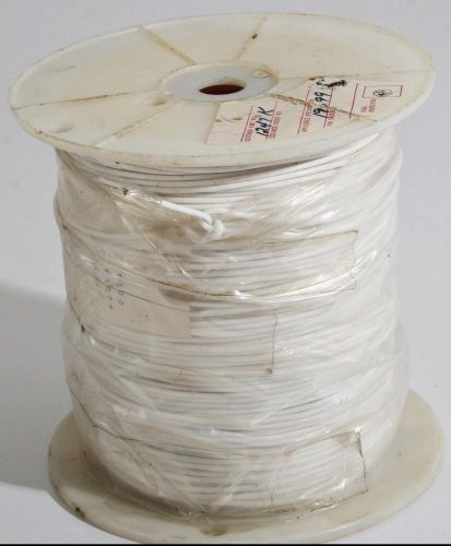 HOOK UP WIRE WHITE AWG16 9/29 STRAND 16 gauge type EE cable reel teflon coated