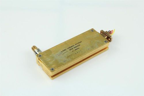 AEL Microwave Log Video Strip Model: ME 5045 2-18GHz