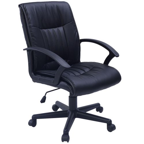 NBLuxury Computer Chair PU Leather Executive Ergonomic Office Desk Durable Chair