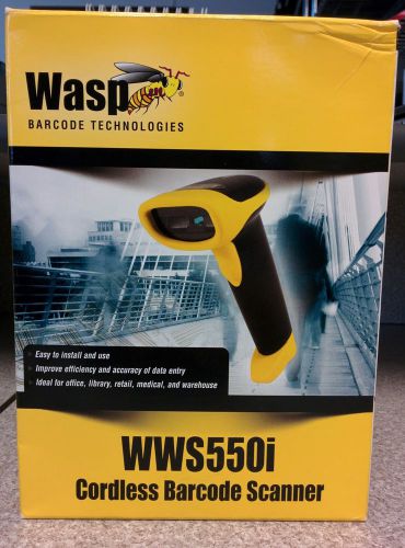 Wasp WWS550i Freedom Cordless Bardcode Scanner