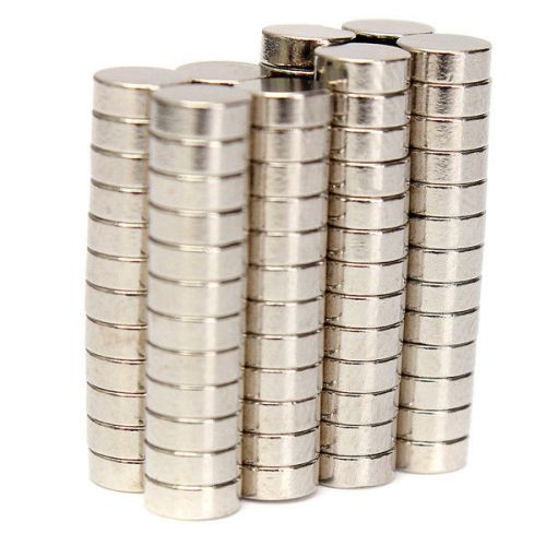 100pcs 5mm x 2mm n52 strong round magnets rare earth neodymium ndfeb magnets for sale