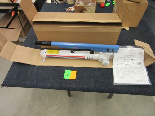 Spx otc model c hydraulic two speed hand pump 10000 psi 700 bar 4012 new!!! for sale