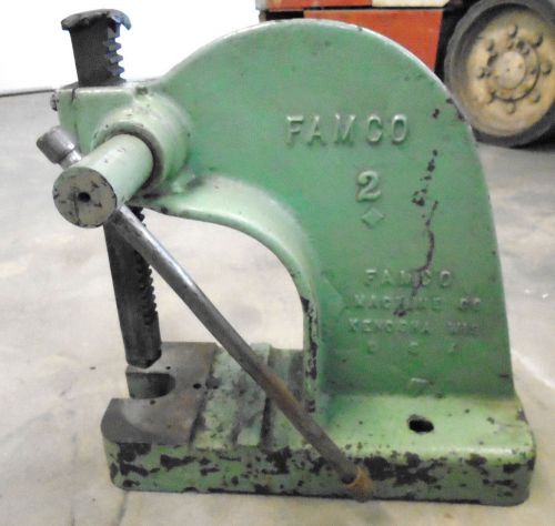 FAMCO Machine Company 2 Arbor Press Used? NOS?