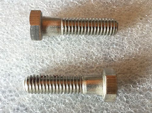 316 stainless steel hex cap screw bolt hhcs 3/8-16 x 1-1/2, qty 50 for sale