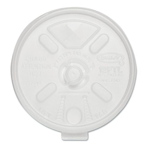 Dart® lift n&#039; lock lids for 10-14 oz. cups (carton of 1,000) for sale