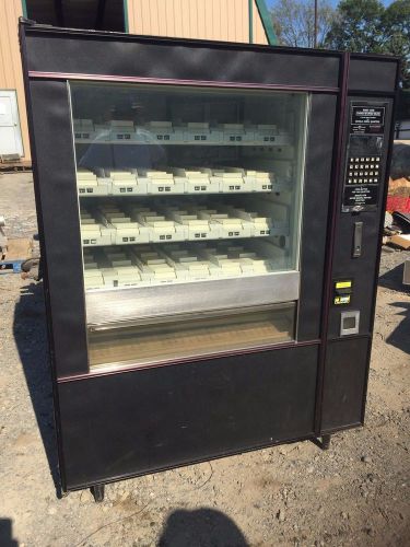National Vendor 424 Vending Machine Refrigerated Snack Candy Gum Treat Vintage