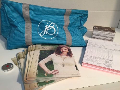 Jbloom designer business kit ( brochures, order forms, post cards, bag &amp; tape m) for sale
