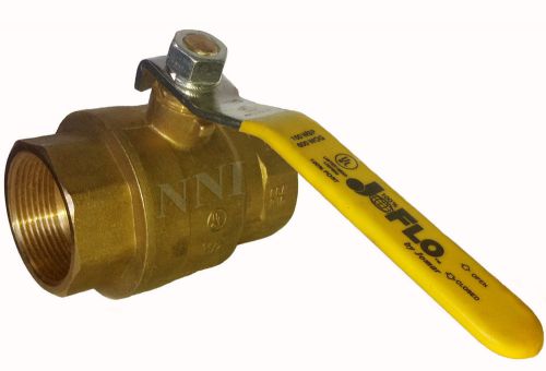 1-1/2&#034; npt full port brass ball valves 600wog ul listed for sale