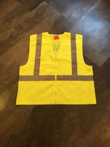 Safety vest reflective ems on back size l/xl for sale