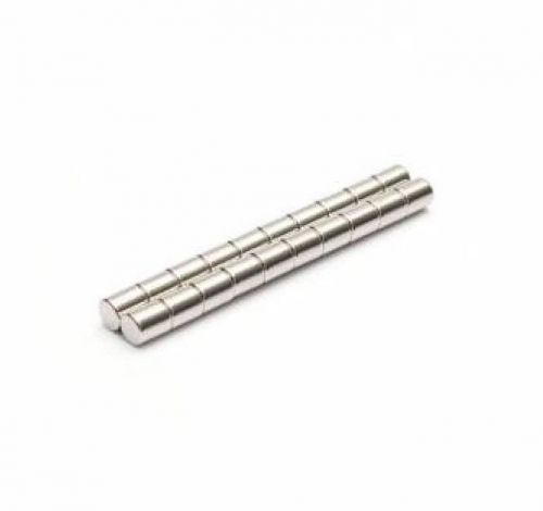 20 Cylinder Magnets - 4x5mm Super Strong Rare Earth Magnet