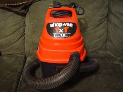 Shop Vac 1 Gallon 1.0 Peak HP Working Used Vacuum