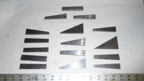 MACHINIST TOOLS LATHE MILL Machinist Lot of Inspection Angle Blocks for Set Up