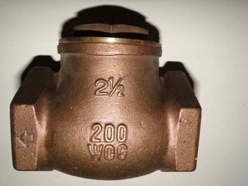 3&#034; swing check valve brass threaded by matco 200 wog for sale