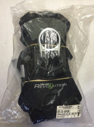 New miller rdt-qc-bdp/ubk revolution harness with dualtech webbing for sale