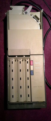 Coinco 3340-S Coin Changer (includes bill validator harness) - EUC