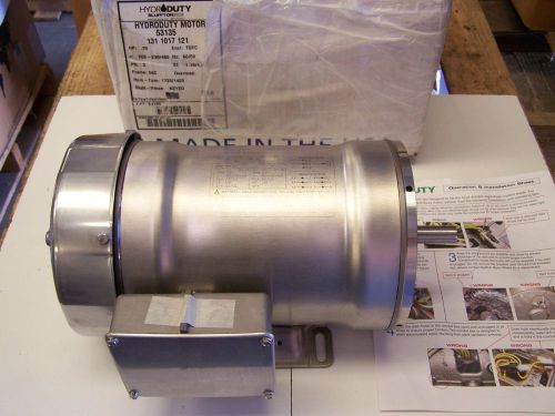 Bluffton stainless hydroduty washdown duty motor 3/4 hp 1,725 rpm 1311017121 new for sale