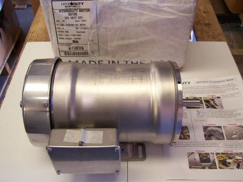 Bluffton Stainless Hydroduty Washdown Duty Motor 3/4 HP 1,725 RPM 1311017121 New