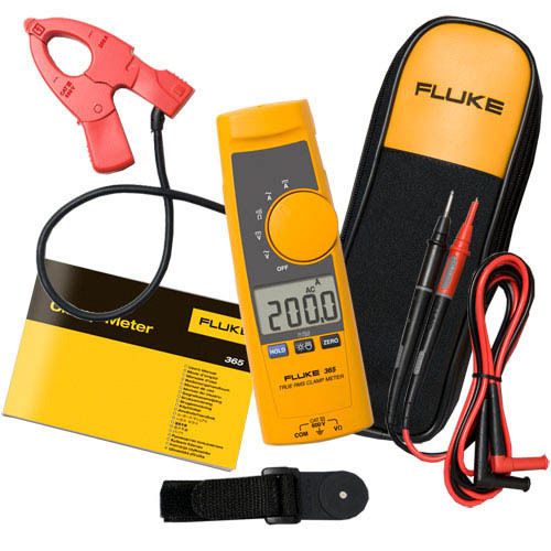 Fluke 365 true-rms ac clamp meter with detachable 18mm jawmrl for sale