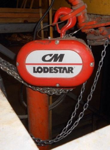 Cm lodestar 3 ton electric chain hoist (110v 1ph) for sale