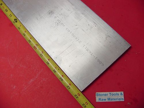 1/2&#034; x 6&#034; aluminum 6061 flat bar 23&#034; long .500&#034; t6511 plate new mill stock for sale