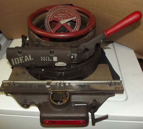 WORKING Ideal No.3 Stencil Machine .... Very Well Maintained Unit &amp; Easy 1 2 3