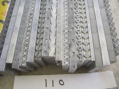 Decorative, Delicate Line Rule, Border, Underline, Set Apart. 12pt Thick. #110