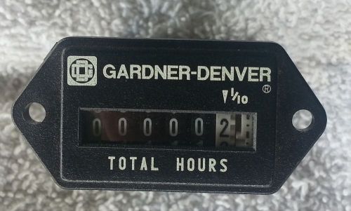 Gardner Denver Hobbs Hour Meter 24CA1994 For Compressor  MH