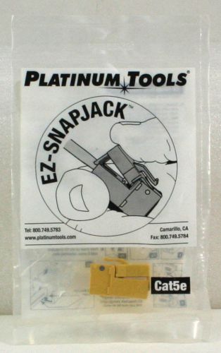 Platinum tools ez-snapjack cat5e for sale