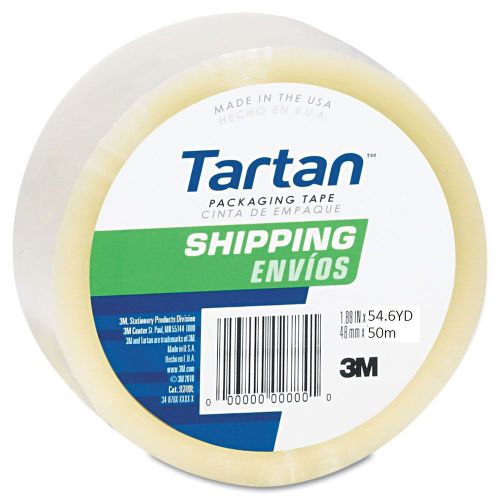 2 roll packing shipping tape 3m scotch tartan box packaging nom2&#034;x54.6yd 3&#034;core for sale