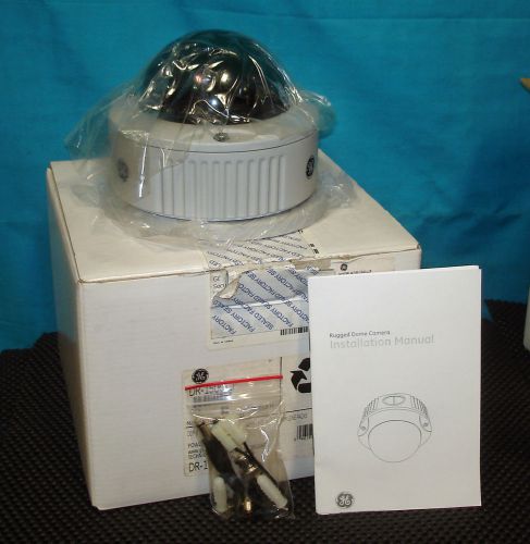 GE Security Rugged Dome Camera High Res Color 480TVL DR-1500-LP ~New!