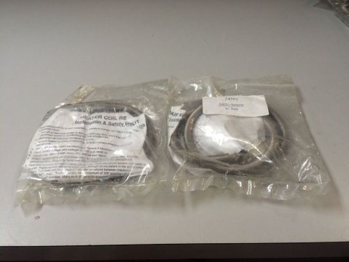 Lot of two heater coil repair electric furnace restring kit 5 kw @ 240 volt for sale