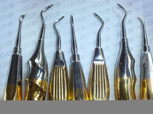 Dental Addler Premium Elevator American Style Set Of 7