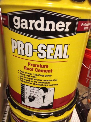 Roof Cement 4.75 Gal Drum New