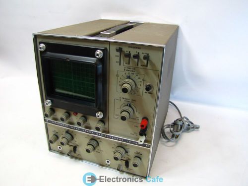 Heathkit 10-105 2-Channel Dual Trace Industrial Test Equipment Oscilloscope