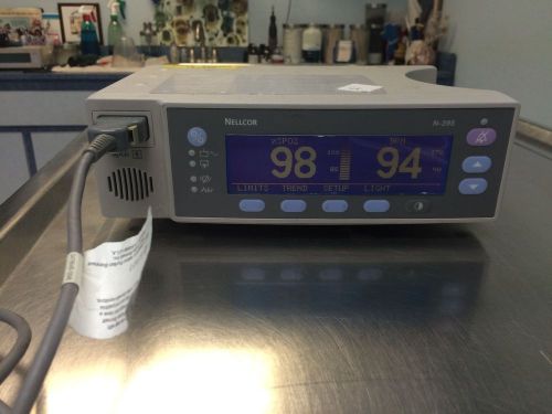 Nellcor N-395 Oximeter Spo2 with New Battery!! Free Shipping!!