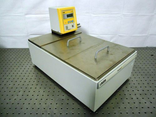 H120331 lauda e100 immersion heater w/ lauda ecoline water bath 019 for sale
