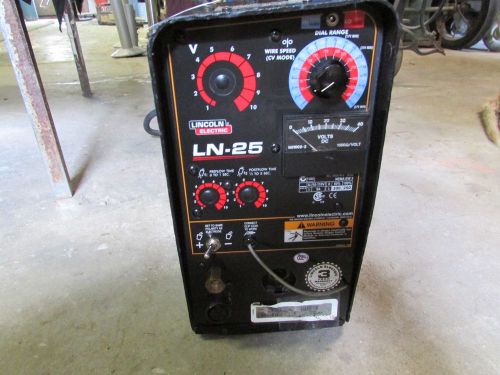 Lincoln electric ln-25 wire feeder suitcase model, hooks into your dc welder #1 for sale