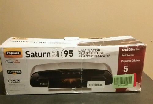 Fellowes saturn3i 95 laminator with pouch starter kit new in box (nib) for sale