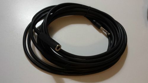 Code 3 siren microphone extension cable 18&#039; (black) for sale