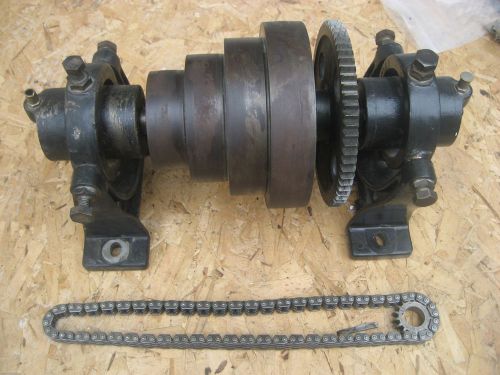 vintage south bend lathe 13&#034;   countershaft with gears drive