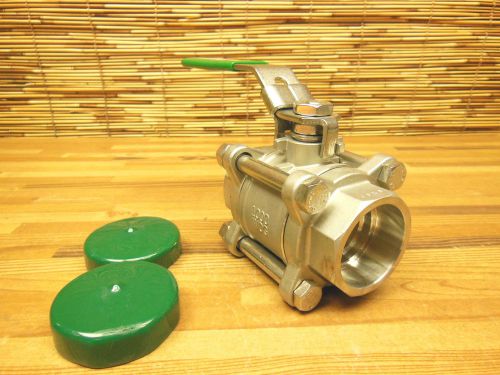 1 1/4&#034; stainless steel s.s. ball valve cf8m inline industries for sale