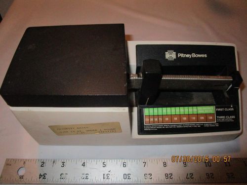 Pitney Bowes 4916 Balance Beam Postal Mail Scale 0-1lb 16oz.