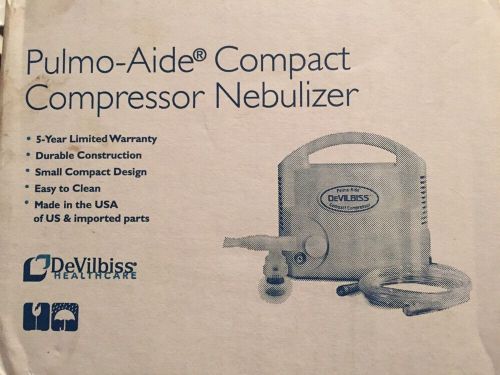 Devilbiss Pulmo-Aide Compact Compressor Nebulizer