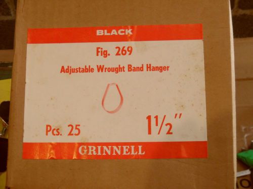 GRINNELL 11/2&#034; BLACK BAND HANGERS